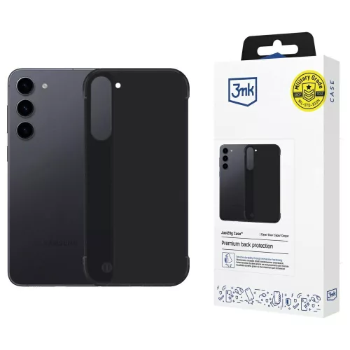 3MK Just20g Matt Case Samsung Galaxy S23 Plus tok, fekete