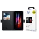 3mk Wallet Samsung Galaxy S25 Plus tok, fekete