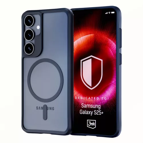 3mk Satin Armor MagCase Samsung Galaxy S25 Plus tok, átlátszó