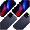 Case 3MK Matt Case Pro iPhone 14 tok, fekete
