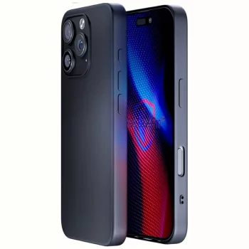 3MK Matt Case Pro iPhone 16 Pro Max tok, fekete