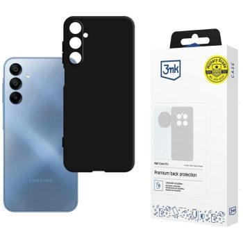 3MK Matt Case Pro Samsung Galaxy A15 5G tok, fekete