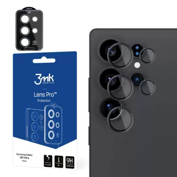   3MK Lens Protection Pro Black Samsung Galaxy S25 Ultra kameravédő