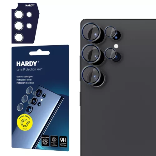 3mk HARDY Lens Protection Pro Samsung Galaxy S25 Ultra kameravédő, fekete