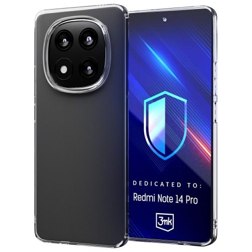 3mk Clear Case for Xiaomi Redmi Note 14 Pro tok, átlátszó