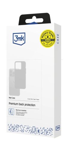 3mk Matt Case for Xiaomi Redmi Note 14 Pro+ - tok, fekete