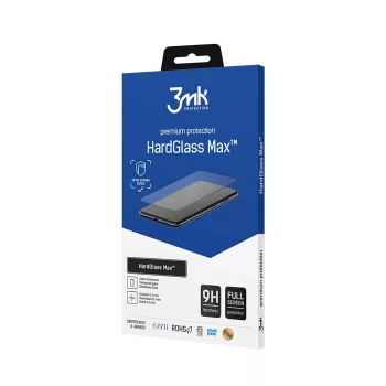   3MK HardGlass Max Black Samsung Galaxy S25 Ultra edzett üvegfólia