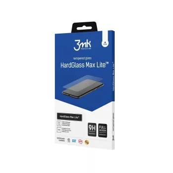   Edzett üvegfólia 3mk HardGlass Max Lite Black Samsung Galaxy S25