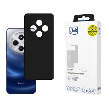   3mk Silicone Case Xiaomi Redmi 14C / Xiaomi Redmi A4 5G tok, fekete