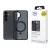 3MK Smoke Case Mag&Stand Samsung Galaxy S25 tok, fekete
