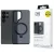 3MK Smoke Case Mag&Stand Samsung Galaxy S25 Ultra tok, fekete