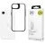 3MK Satin Armor Case+ Apple iPhone 16E tok, átlátszó-fekete