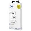 3MK Satin Armor MagCase Apple iPhone 16E tok, átlátszó-fekete