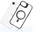 3MK Satin Armor MagCase Apple iPhone 16E tok, átlátszó-fekete