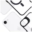 3MK Satin Armor MagCase Apple iPhone 16E tok, átlátszó-fekete