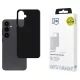 3MK Silicone Case Samsung Galaxy S25 tok, fekete