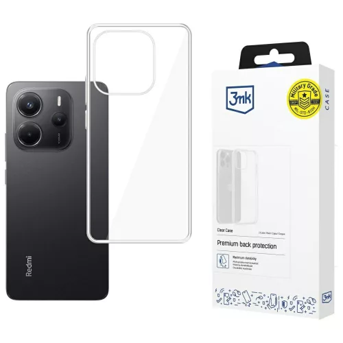 3mk Clear Case Xiaomi Redmi Note 14 4G tok, átlátszó