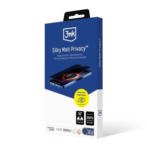 3mk Silky Matt Privacy Privacy Screen Protector Redmi Note 14 4G betekintésvédő üvegfólia