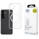 3MK MagCase Samsung Galaxy S25 tok, átlátszó