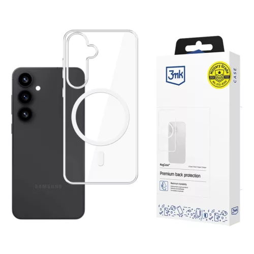 3MK MagCase Samsung Galaxy S25 Plus tok, átlátszó