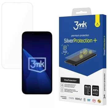 3MK ezüstProtect+Apple iPhone 16E edzett üvegfólia