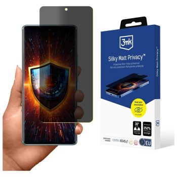   3MK Silky Matt Privacy Redmi Note 14 Pro 4G betekintésvédő védőfólia