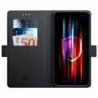 3MK Wallet Case Xiaomi Redmi Note 14 Pro 4G tok, fekete