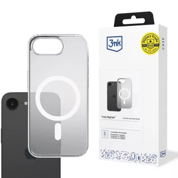 3mk Frosty MagCase Apple iPhone 16E tok, fehér