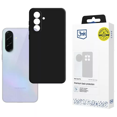 3MK Matt Case Pro Samsung Galaxy A36 5G tok, fekete