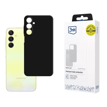 3MK Silicone Case Samsung Galaxy A26 5G tok, fekete