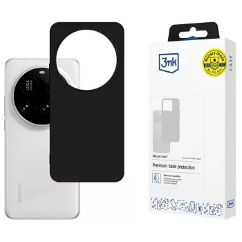 Xiaomi 15 Ultra - 3mk Silicone Case tok, fekete