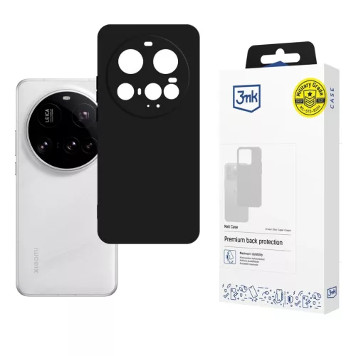 3MK Matt Case Xiaomi 15 Ultra tok, fekete