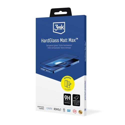 3MK Samsung Galaxy S25 Edge - 3mk HardGlass Matt Max edzett üvegfólia