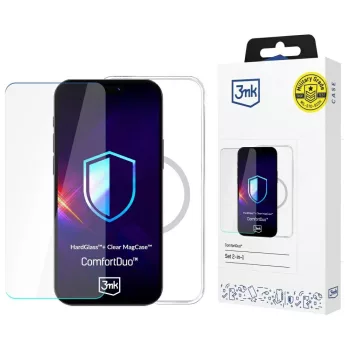   3MK ComfortDuo Clear MagCase Samsung Galaxy S25 Plus tok, átlátszó