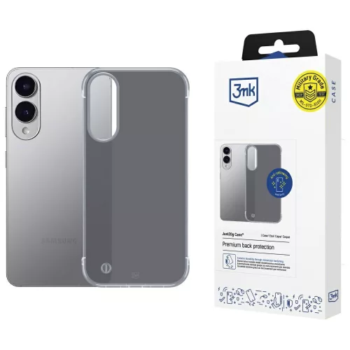 3MK Just20g Matt Case Samsung Galaxy S25 Edge tok, fekete