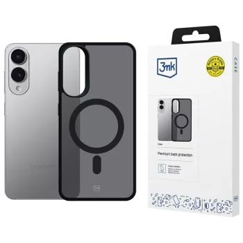   3MK Samsung Galaxy S25 Edge 3mk Smoke MagCase tok, átlátszó
