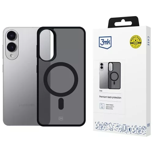 3MK Samsung Galaxy S25 Edge 3mk Smoke MagCase tok, átlátszó