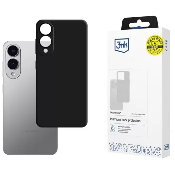 3MK Samsung Galaxy S25 Edge 3mk Silicone Case tok, fekete