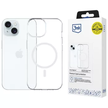 3MK Armor MagCase Apple iPhone 15 tok, átlátszó