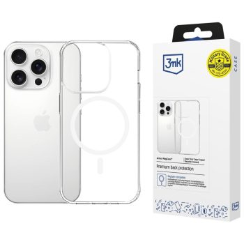 3MK Armor MagCase Apple iPhone 15 Pro Max tok, átlátszó