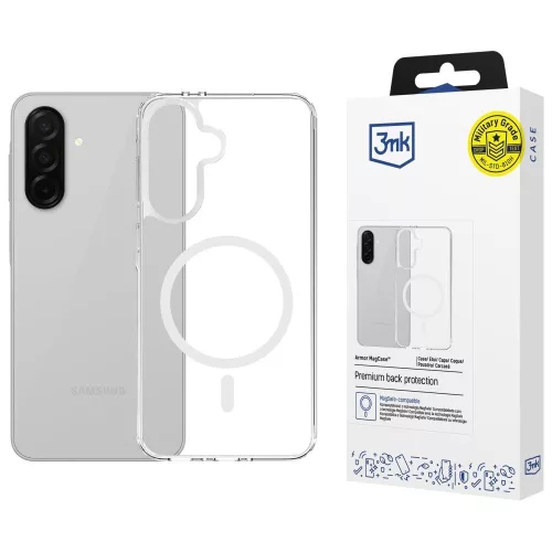 3MK Armor MagCase Samsung Galaxy A56 tok, átlátszó