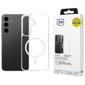 3MK Armor MagCase Samsung Galaxy S24/S25 tok, átlátszó