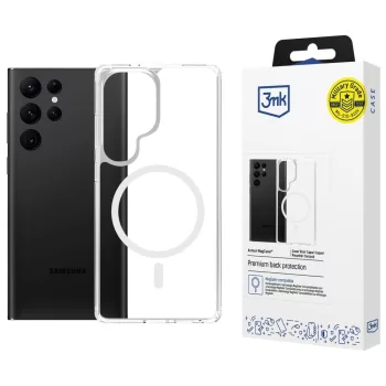 3MK Armor MagCase Samsung Galaxy S25 Ultra tok, átlátszó