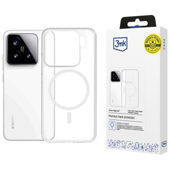 3MK Armor MagCase Xiaomi 15 tok, átlátszó