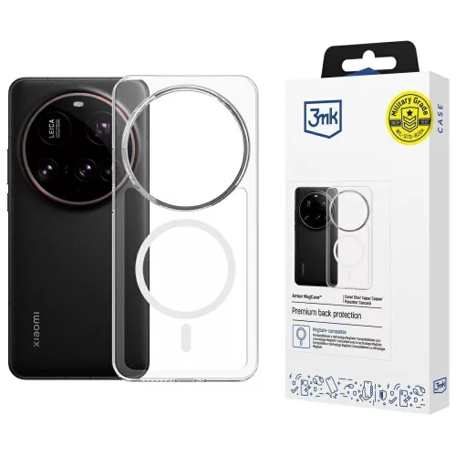 3MK Armor MagCase Xiaomi 15 Ultra tok, átlátszó