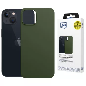 3MK Hardy MagSilicone Apple  iPhone 15 Plus tok, zöld