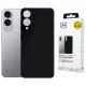 3MK Hardy MagSilicone Samsung Galaxy S25 Edge tok, fekete