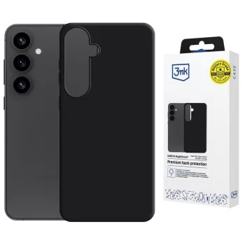 3MK Hardy MagSilicone Samsung Galaxy S25+ tok, fekete