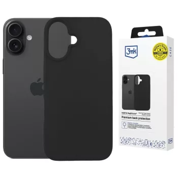 3MK Hardy MagSilicone Apple  iPhone 16 Plus tok, szürke