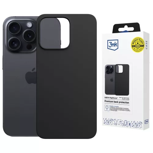 3MK Hardy MagSilicone Apple  iPhone 16 Pro Max tok, szürke